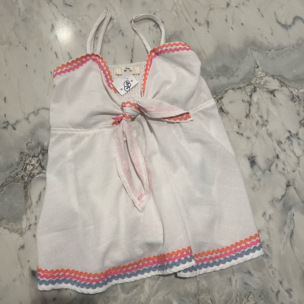 White top. Size small.
